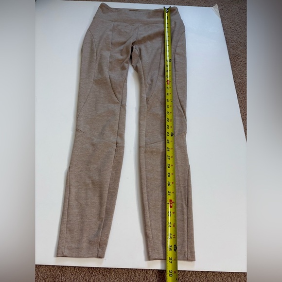 Prana Beige Leggings Size Medium - Picture 8 of 9